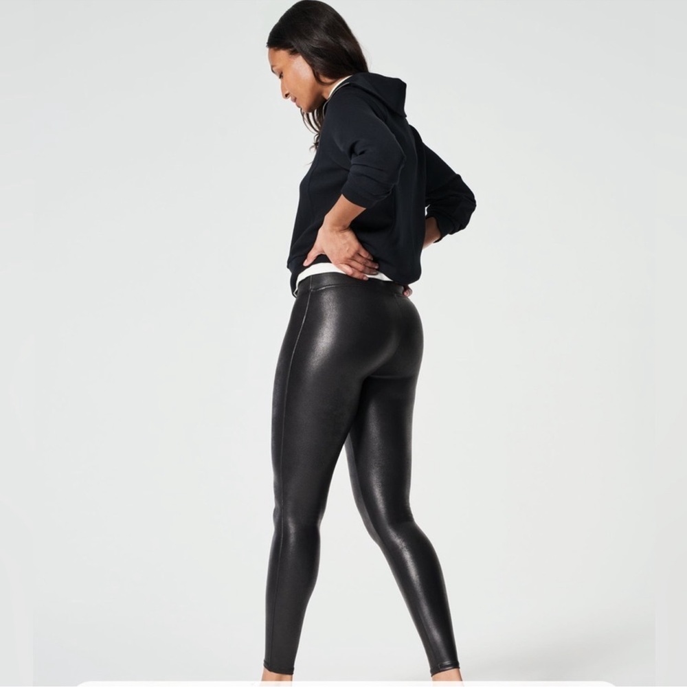 Spanx Faux Leather Leggings